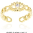 thumbnail image 1 of Anillo dorado ajustable CYRA de estrellas, 1 of 1