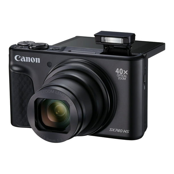 Canon PowerShot SX740 HS 4K Video, 40x Optical Zoom, 20.3MP CMOS