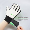 thumbnail image 4 of Fútbol americano 1 par de guantes de portero de fútbol para niños, guantes de mano de látex para fútbol (talla 7) Ehuebsd Para Estrenar, 4 of 9
