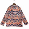 thumbnail image 7 of Kaondbfi Women's Cardigan, Open Front Cardigans Cute Flower Print Sweaters Crew Neck Button Down Trendy Fall Tops Coat Winter Coat for Women, 7 of 7