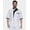 Black, variant on Men's single breasted white chef coat with green pattern half sleeve new design chef coat size ( xs-6xl)