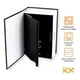 thumbnail image 2 of Caja De Valor Forma De Libro Plastico 18 Cm Con Combinacion negro Kingsman Negro, 2 of 4