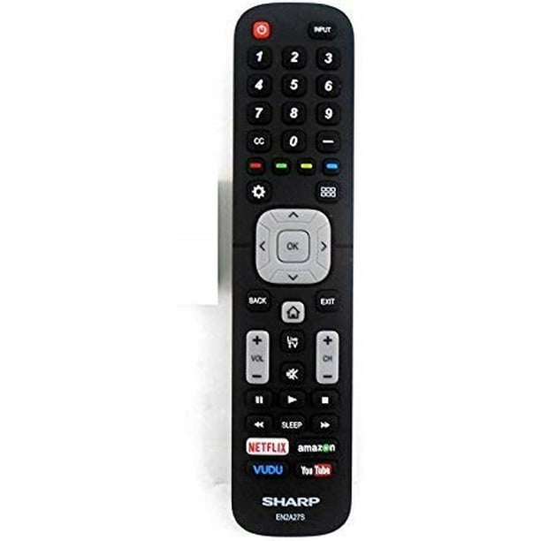 original sharp en2a27s tv remote control for sharp smart lcd hdtv