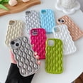 thumbnail image 2 of Water Ripple Pattern Wave Frame Soft Compatible with iPhone Case (Green,iPhone 14 Pro), 2 of 7