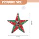 thumbnail image 4 of 1 UNID VENTANA DE LUZ DE NAVIDAD COLGANDO LIGHT DECAYA DE LA NAVIDAD LED LED LED, 4 of 5