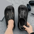 thumbnail image 4 of Clogs for Men EVA Waterproof Thick Sole Cushioned Slip on Garden Water Shoes for Beach Summer Pool Swim, 4 of 6