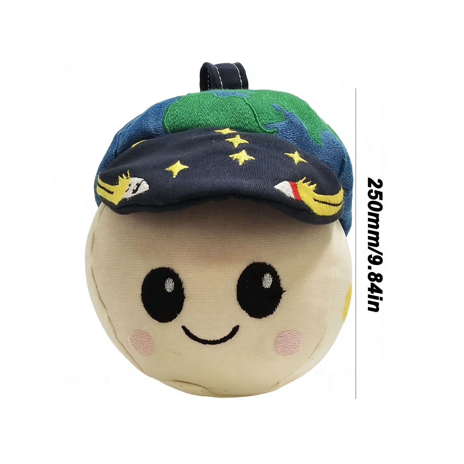 Rise Plush Toy,Artemis II Moon Mission Commemorative Edition, for Space Exploration Fans