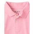 thumbnail image 2 of The Children's Place Toddler Boy's Short Sleeve Solid Pique Polo, Sizes 12M-5T, 2 of 3