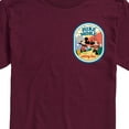 thumbnail image 3 of Mickey & Friends - Hike More Worry Less - Men's Short Sleeve Graphic T-Shirt, 3 of 5