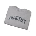 thumbnail image 3 of Architect Sweatshirt Gifts Crew Neck Shirt Long Sleeve Unisex, 3 of 7