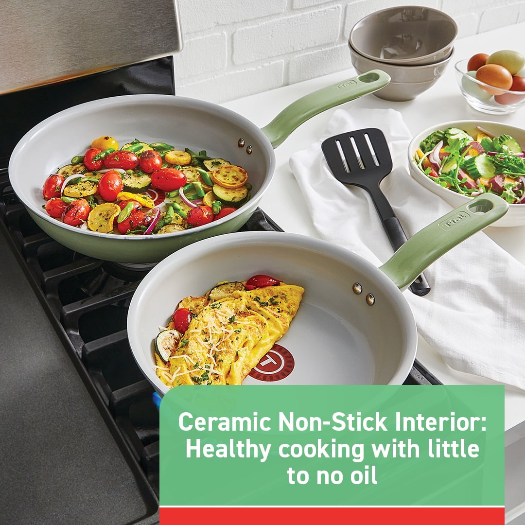 T-fal Fresh Simply Cook 12-Piece Set, Recycled Aluminum