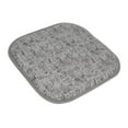 thumbnail image 6 of Broadway Memory Foam No Slip Back 16 x 16 Chair Pad Cushion 12 Pack - Gray-Black, 6 of 6
