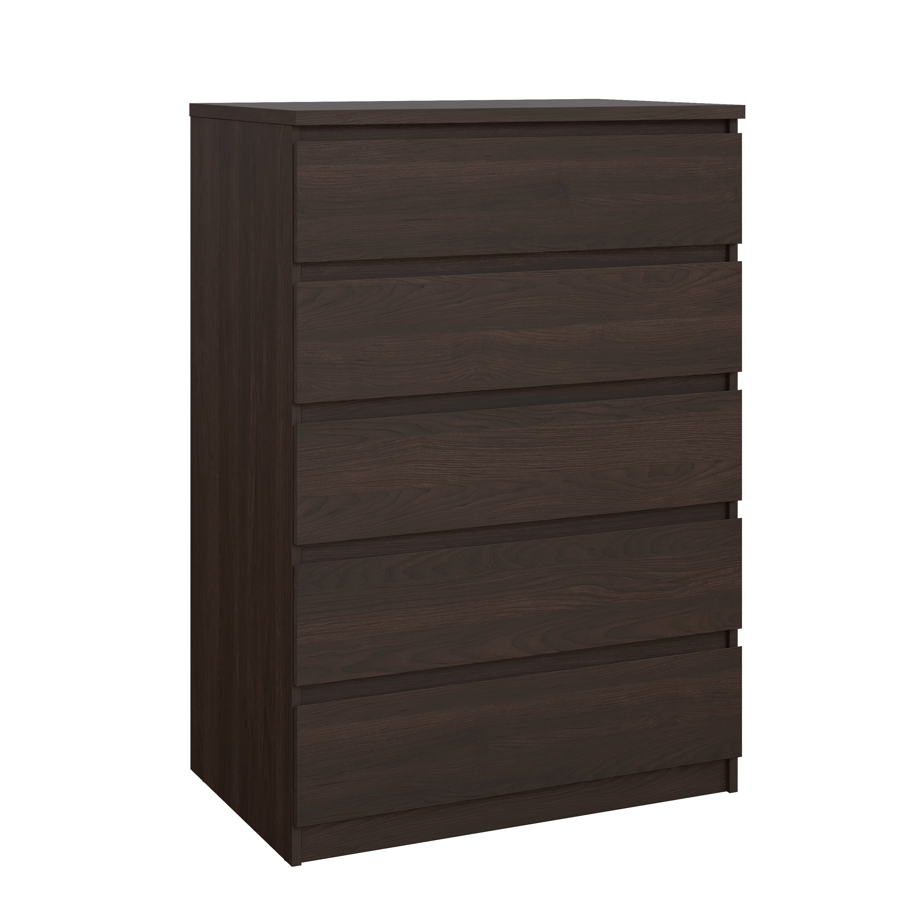 Tvilum Scottsdale 5 Drawer Chest Dresser for Adults, Coffee