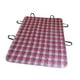thumbnail image 4 of Posicionamiento de la almohadilla de la cama con manijas en movimiento de la hoja de transferencia para cuidadores ancianos Plaid rojo 80x90cm, 4 of 8