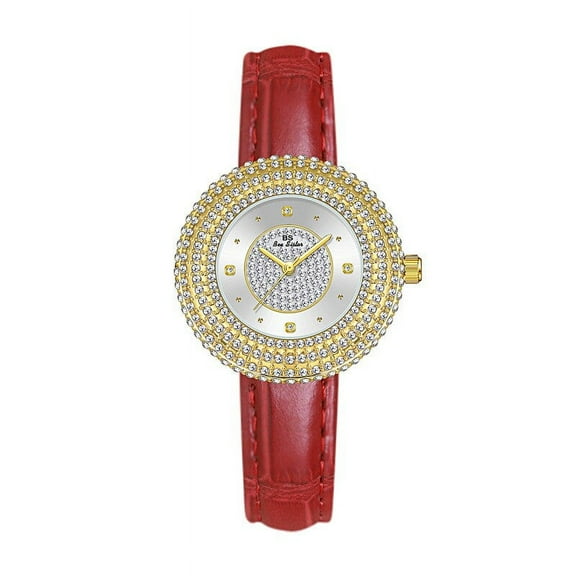 BS New Watch Special Interest Light Luxury Belt Full Diamond Multi-Color Women's Watch Quartz Watch Fashion