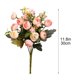 thumbnail image 3 of Flores artificiales para decoración del hogar, ramos de bodas, centros de mesa, arreglos florales sintéticos, 3 of 6