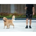 thumbnail image 5 of Hands-Free Dog Running Leash for Training and Jogging, Adjustable Belt with Dual Handles, Reflective Bungee for Medium Dogs (Blue), 5 of 5