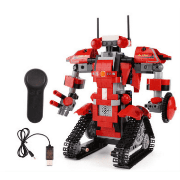 Robot Building Toys, Building Block Robot Kits Educational Electric Remote Control Robot Bricks Creative Toys for Children Construction Building Robot Learning Toy