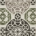 thumbnail image 6 of SAFAVIEH Wyndham Louise Medallion Wool Area Rug, Ivory/Brown, 7' x 7' Square, 6 of 7