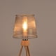 thumbnail image 4 of Lámpara de pared Colco Gris pantalla de tela transparente moderna decorativa, 4 of 8