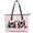 Easter Black Cats Print, variant on Uourmeti Rabbit and Daisy Pattern Zippered Tote Bag, Leather Saddle Handbag with Zippered Curved Handbag for Work Dating