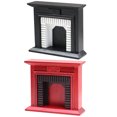 thumbnail image 1 of 2 Pcs Mini Cheminée Modèle Miniature Meubles de Maison Mini Accessoires de Maison, 1 of 9