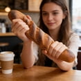 thumbnail image 5 of EGNMCR Home Decor, Room Decor, Wall Decor Simulation Bread Model Fake Shooting Prop Uncompressed Squeezable Slow Window Display Food Decoration Bread Squeeze Toy, 5 of 5
