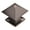 Bronze, variant on Hickory Hardware Studio Collection Knob, 1-1/4" Sq - Veneti Bronze