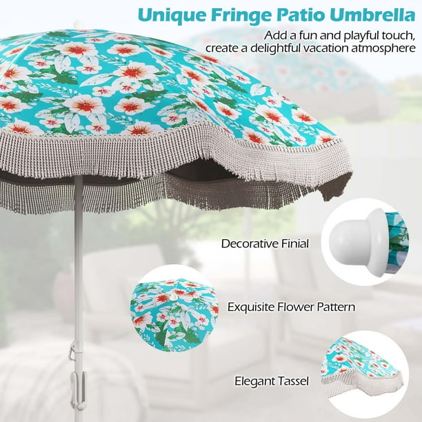goplus patio umbrella Double Camping Chair with Umbrella, Folding Loveseat Chairs w/Canopy Shade, Carrying Bag, Table, Cup Holder, Portable Beach Chairs Outdoor Picnic (Grey) : Sports & Outdoors Our 10ft wooden umbrella is a perfect and essential for summer or sunny days to shade sunshine and it will match your furniture perfectly 6.5 ft Beach Umbrella with
