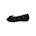 thumbnail image 4 of New Girl Betani Lily-1 Faux Suede Bow Tie Ballerina Flat, 4 of 5