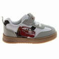 thumbnail image 3 of Disney Cars Lightning Mcqueen Boys Sneakers (Toddler Little Kids), Grey White, Size: 6, 3 of 8