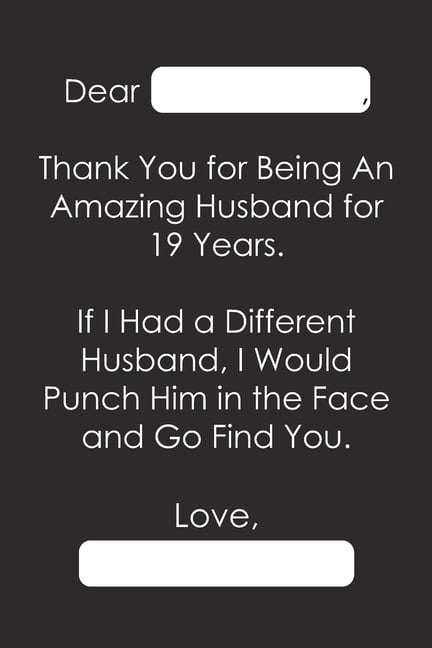 19 year anniversary gift for him