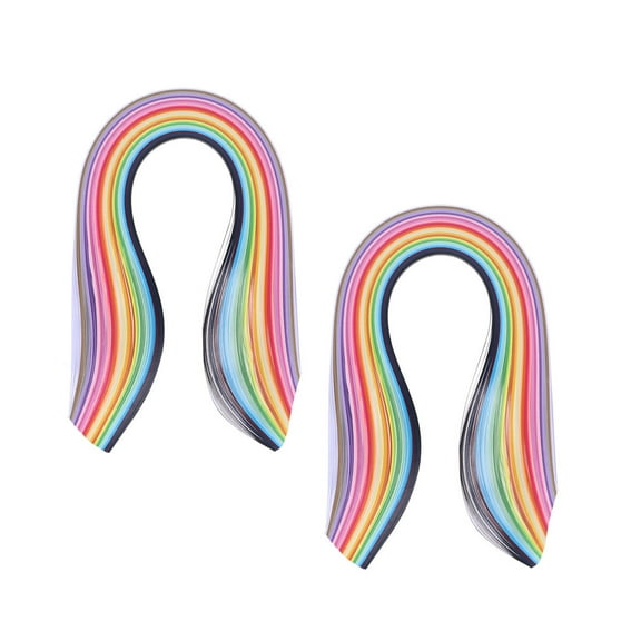 Milisten Paper Quilling Set Multi Color Lightweight for DIY Handcraft Flowers and Animals