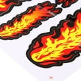thumbnail image 4 of Unique Bargains Fire Flame Pattern Stick-on Decorative Ornaments Stickers for Auto Car Decal, 4 of 4