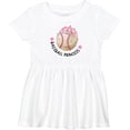 thumbnail image 3 of Inktastic Baseball Princess Tiara Girls Baby Dress, 3 of 5