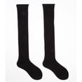 thumbnail image 2 of JUNTEX Women Dance Thigh High Stockings Solid Color Extra Long Warm Over Knee Socks, 2 of 19