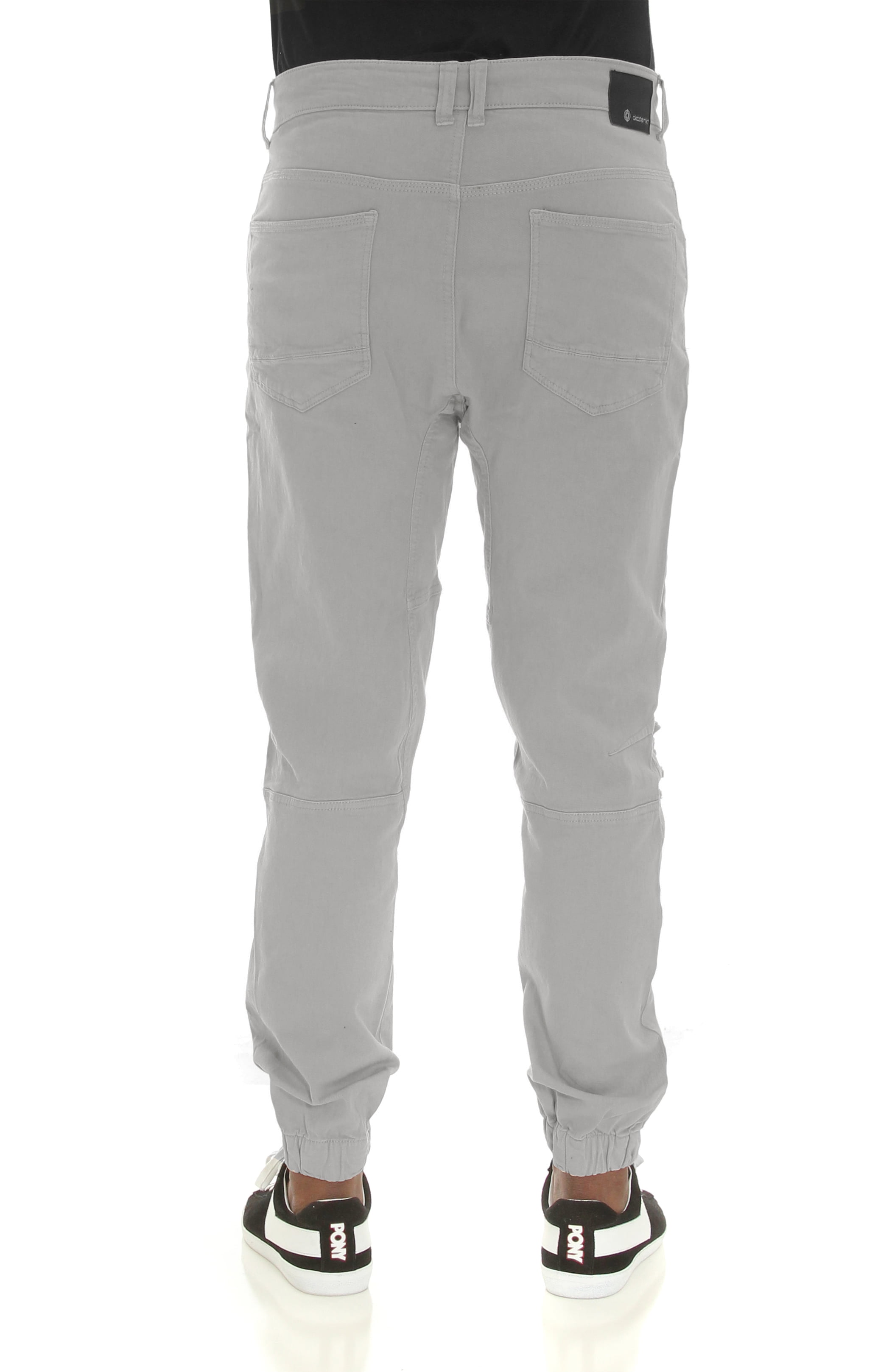 mens black joggers with belt loops