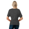 thumbnail image 2 of Womens Super Comfy Boat Neck Dolman Top Shirt, 2 of 4