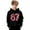 Black-1, variant on 67 Hoodie Kids 67 Meme Merch Long Sleeve Unisex Hoodies Oversized Novelty Outfits Holiday Casual Six-Seven Funny Clothes for Girls Fall Winter