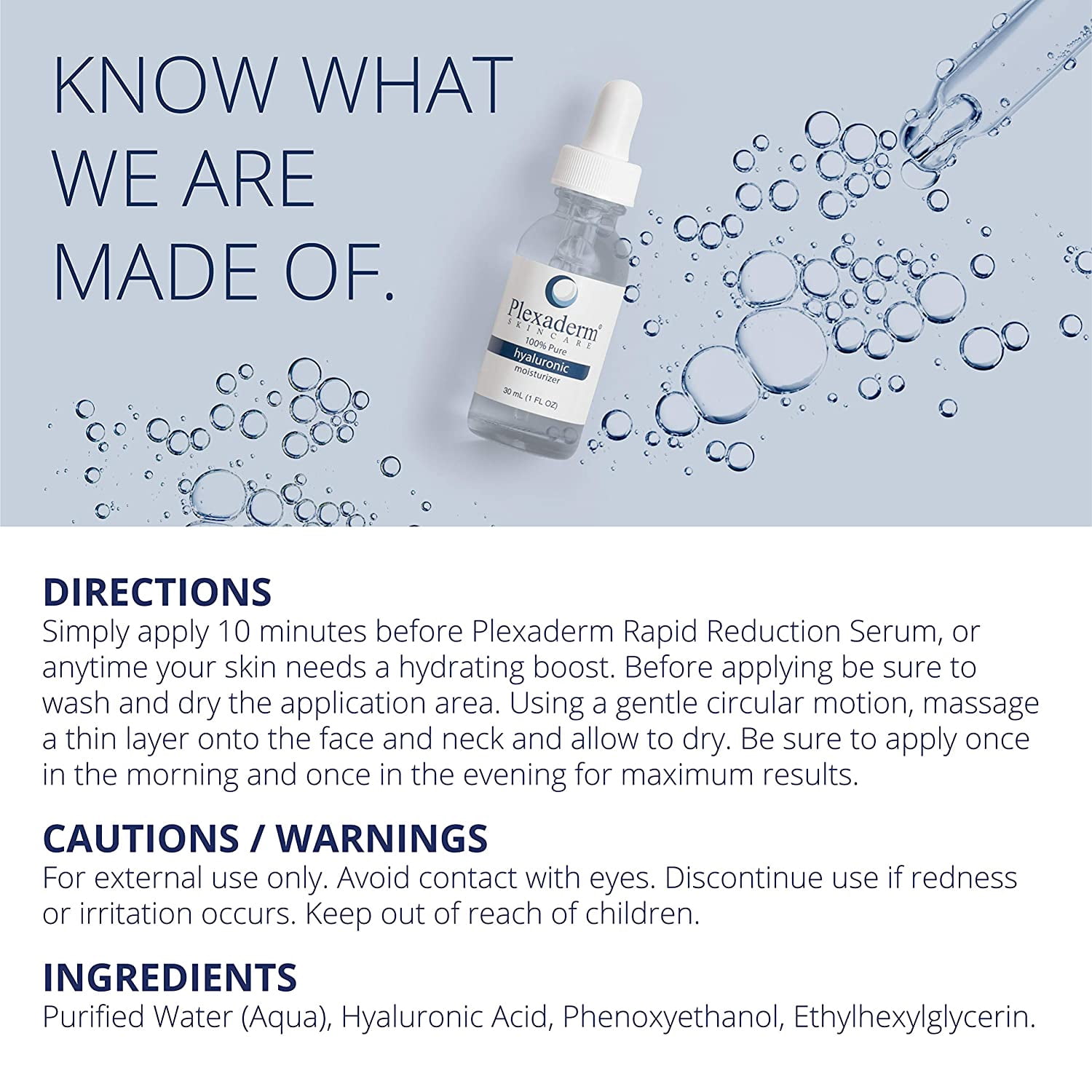Plexaderm Hyaluronic Serum