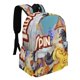 thumbnail image 2 of TaleSpin-theme Backpack, Campus style schoolbag Bookbag with Adjustable Shoulder Straps And Large Zip Compartment, Unisex Travel Bags.42x30x15cm, 2 of 6