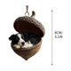 thumbnail image 4 of Adornos de bellota de animales del bosque, acogedores adornos navideños de bosque, decoración para árbol de Navidad, piña personalizada, adorno colgante de criatura del bosque, regalo para amantes de, 4 of 7