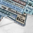 thumbnail image 4 of LHSHID Personalized Name Blanket Custom Love Letter to My Granddaughter from Grandma & Grandpa I Love You Forever and Always Gift Throw Blanket, 4 of 5