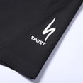 thumbnail image 7 of KHONTS Men's Cool Athletic Running Shorts Quick Dry Workout Shorts Lightweight Sports Gym Basketball Tennis Hiking Short Pants Black M, 7 of 7