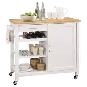 Signature Design By Ashley Withurst Kitchen Cart Casual Style