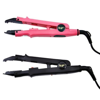 TopWigy Professional Hair Extensions Tool Hair Connector Fusion Heat Iron  Connector Wand Temperature Adjustable Melting Tool with US Plug
