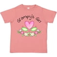 thumbnail image 3 of Inktastic Grampy's Girl- Heart Flowers Girls Toddler T-Shirt, 3 of 5