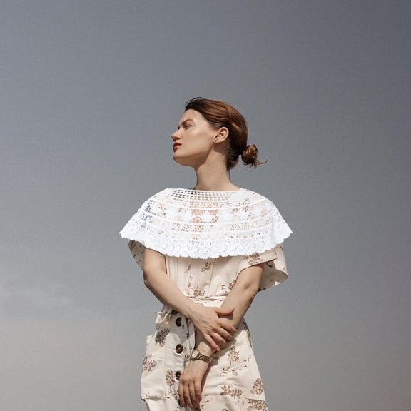 Raindrops  Shawls and Wraps for Women Lightweight Scarf Beige Wedding Women's White