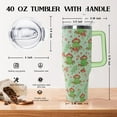 thumbnail image 2 of 40 Oz Frog Tumbler With Handle, Green Coffee Travel Mug Cup and Water Bottle, Decor and Gifts for Women, 2 of 5
