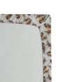 thumbnail image 3 of Ambesonne Winter Fitted Sheet, Vintage Bullfinch Bird Print, Twin XL Size, Ivory Apricot and Dark Pink, 3 of 5